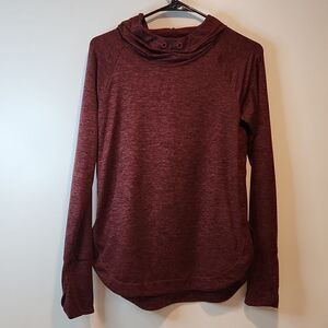 Athleta Women’s Pullover Hoodie Thumb Holes Lightweight Running Hiking Size XS